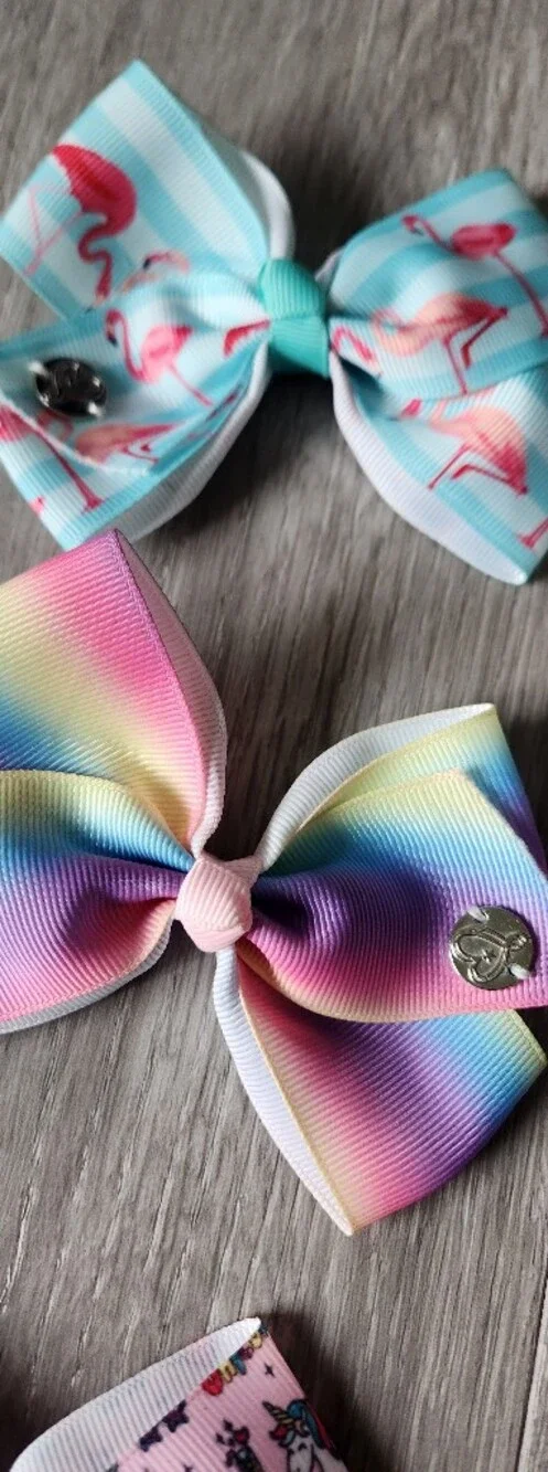 JoJo Siwa Hair Bows/clips Set Girls